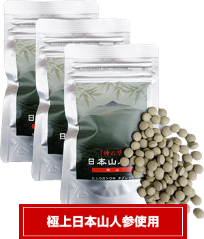 日本山人参100%